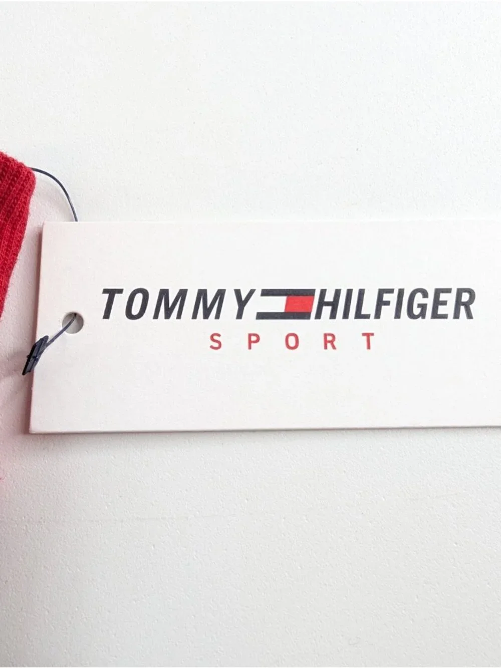 Tommy Hilfiger Sport Men’s Size XL Sweatshirt Red Fleece Crewneck Logo - NWT
